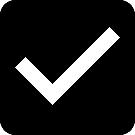 ✓